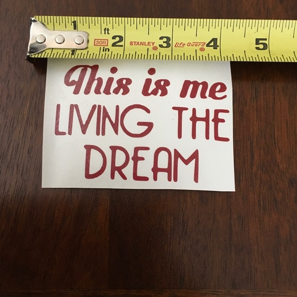 Saying vinyl decal - Picture 2 of 4